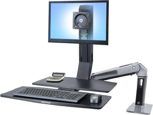 Suport de birou Ergotron pentru monitor de până la 27` WorkFit-A (24-317-026)