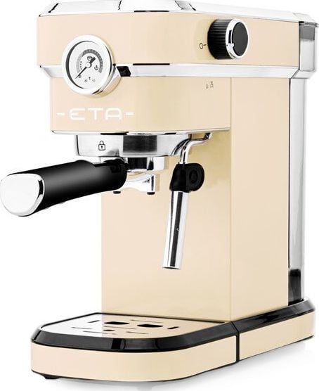 Espressoare - Espressor Eta Storio 618190040, 1350 W, 0,75 l, 20 bar, Bej
