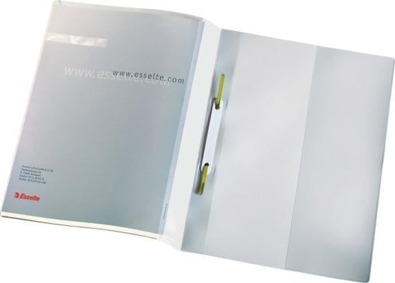 Folder rigid Esselte cu mustață Esselte Panorama White 25 buc 28362