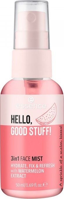 Essence ESSENCE_Hello Good Stuff 3in1 Face Mist nawilżająca mgiełka do twarzy Watermelon Extract 50ml