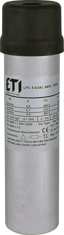 Condensator CP LPC 5kVAr 440V 50Hz (004656713)