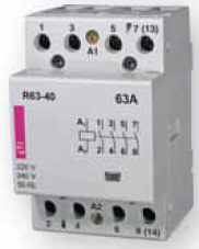 Modular contactor 63A 4Z 230V AC R-0R 63-40 - 002 463 450