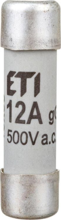 Eti-Polam Siguranță cilindrică 10x38mm 12A gG 500V CH10 002620008