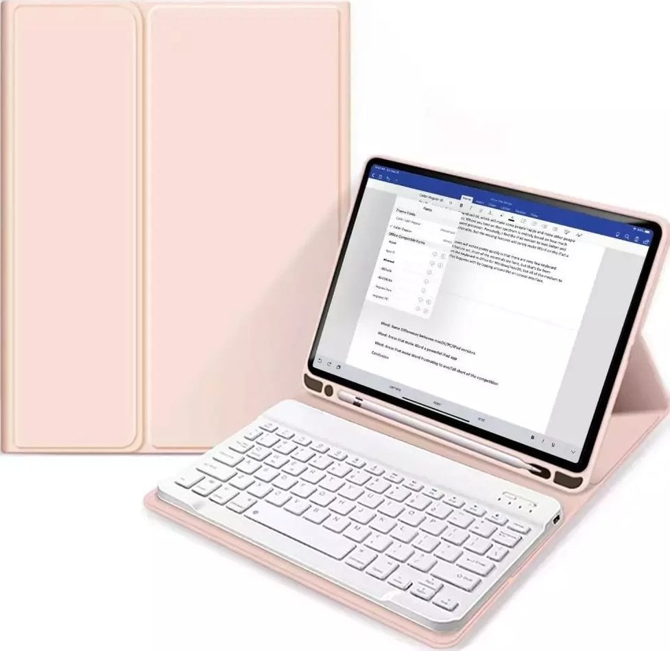 Huse tablete - Husa tableta 4kom.pl Husa tableta SC Pen + Tastatura pentru Apple iPad 10.9 2022 ROZ