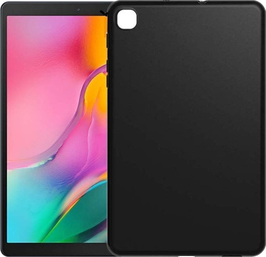 Husa pentru tableta Hurtel Slim Case pentru iPad 10.9 &apos; 2022 (generatia 10) este o husa flexibila din silicon neagra.