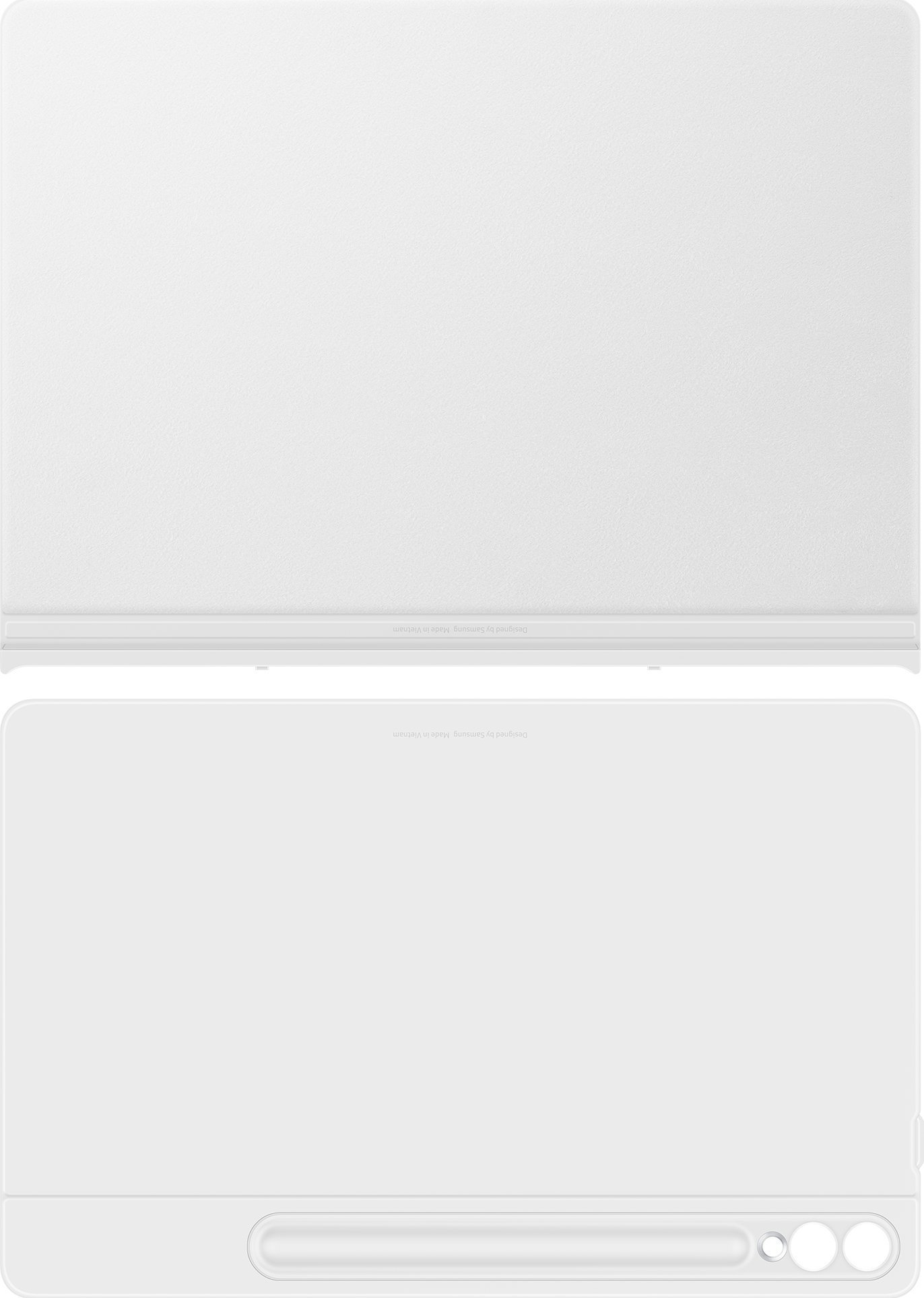 Husă pentru tabletă Samsung Samsung Galaxy Tab S9+ Plus EF-BX810PWEGWW Husă Smart Book albă/albă