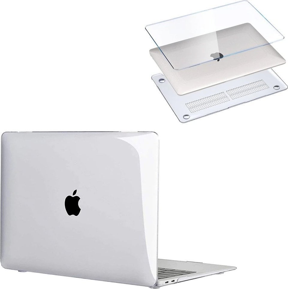 Husă Strado pentru tabletă Husă HardShell pentru Apple MacBook Air 13 2018-2020 (Clear) universal