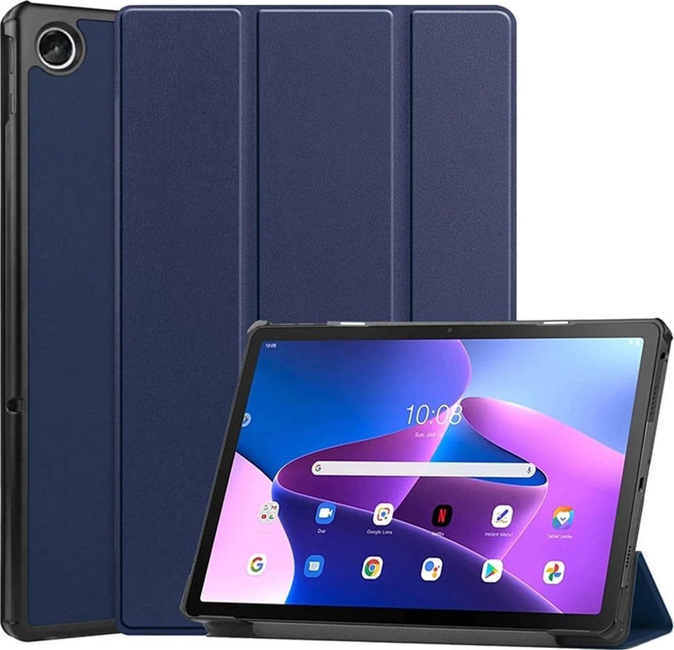 Husă pentru tabletă Strado Smart Case pentru Lenovo M10 Plus 3rd 2022 (Albastru) Universal