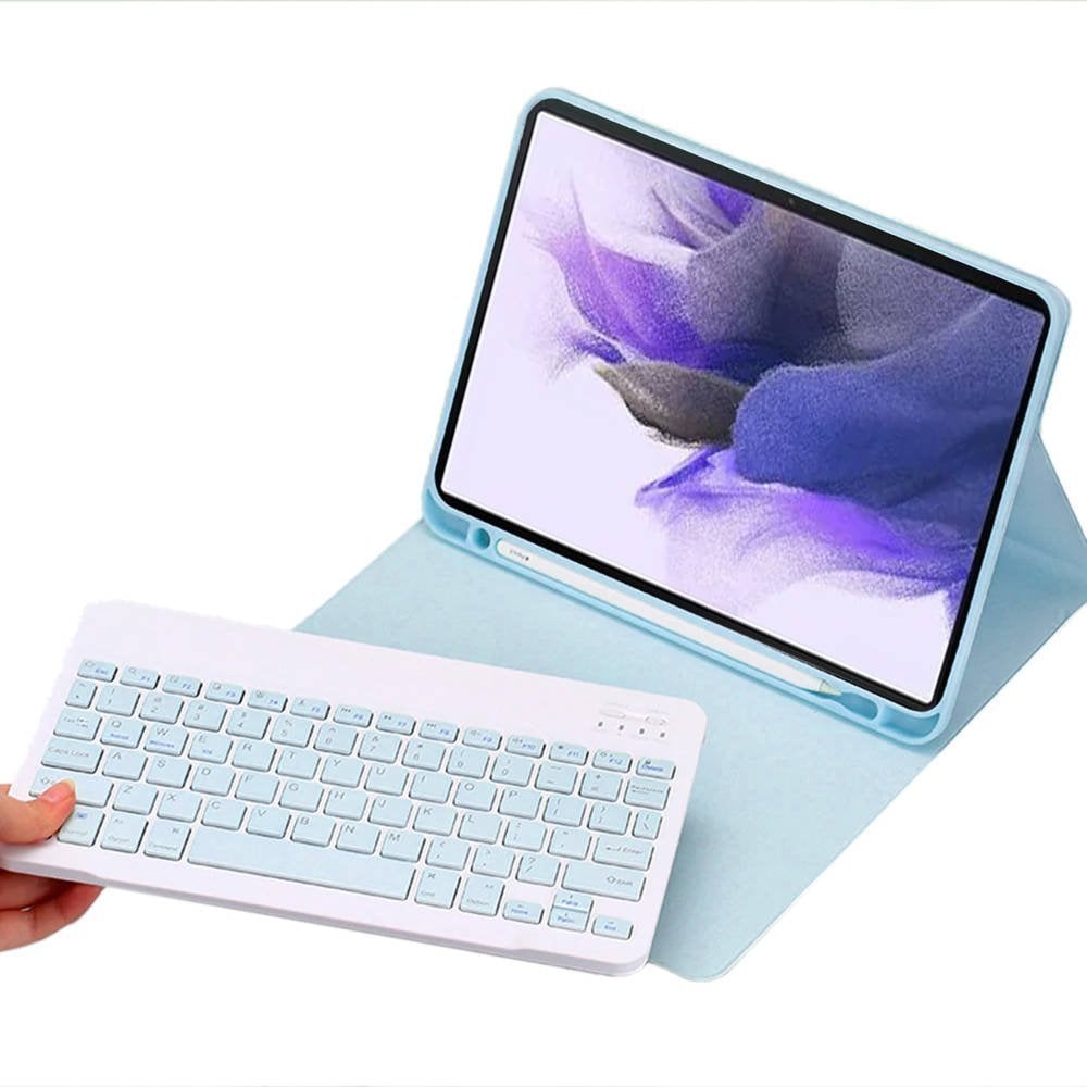 Husa tableta Strado Husa cu tastatura pentru Samsung Galaxy Tab S7 FE/ S7 Plus - CFS7FE (Albastru) universal