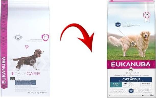 EUKANUBA EUKANUBA Daily Care Overweight Adult Dog 12kg