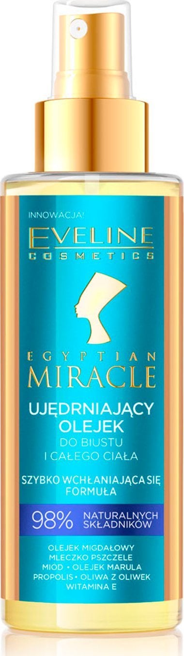 EVELINE Eveline Egyptian Miracle Firming Ulei pentru bust si intreg corp 150ml