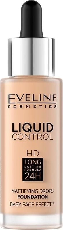Eveline EVELINE Liquid Control HD PODKŁAD DO TWARZY 011 Natural