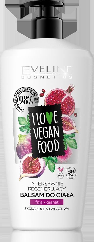 Lotiune de corp Eveline, I Love Vegan, 350 ml