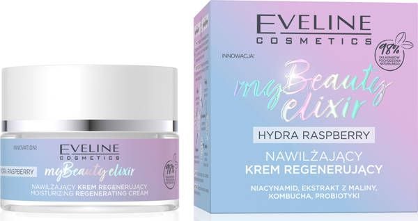 Crema de fata, Eveline Cosmetics, My Beauty Elixir, Hydra Raspberry, 50 ml