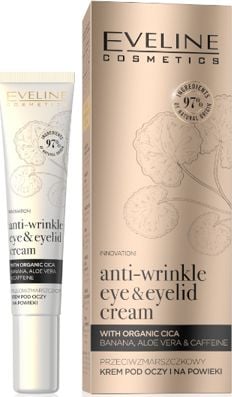 Eveline Organic Gold Krem pod oczy przeciwzmarszczkowy