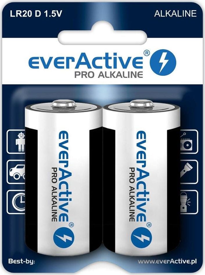 Alkaline acumulator everActive EVLR20-PRO (x 2)