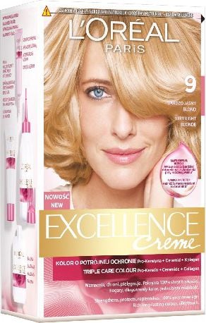 Excelenta Creme crema de colorat 9 blond foarte ușoare