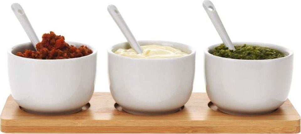 Excelente articole de uz casnic Boluri pentru dip pentru servirea sosurilor cu linguri