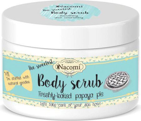 Exfoliant de Corp Nacomi Tort de papaya, 200g