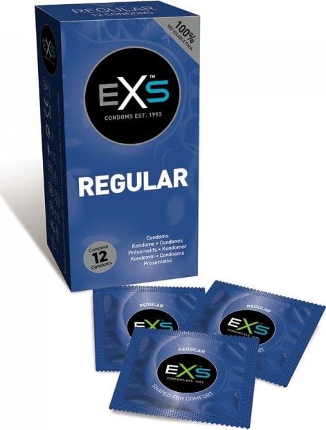 EXS EXS Regular klasyczne prezerwatywy 12szt.