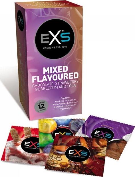 EXS EXS_Prezervative cu arome mixte prezervative cu arome 12buc.