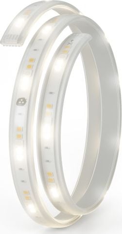 Extensie banda LED inteligenta Nanoleaf Essentials Light Strips Expansion, 30W, 2000 lm, lumina alba si colorata, 1 m