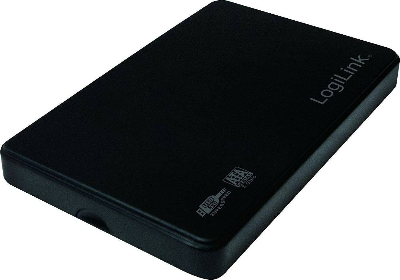 External HardDisk enclosure 2.5 Inch LOGILINK, SATA, USB 3.0, 6.35 cm, Black