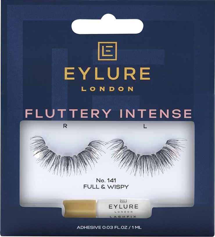 EYLURE gene cu lipici FLUTTERY INTENSE Nr. 141,negre