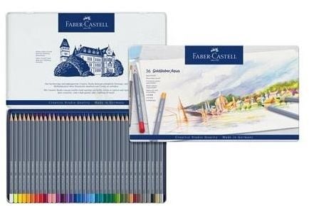 Creioane acuarela Faber-Castell Goldfaber 36 col.