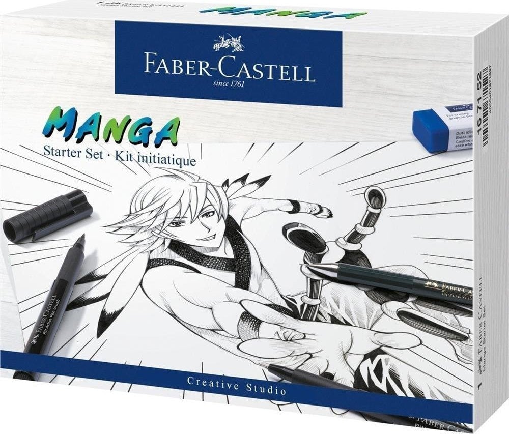 Pixuri Faber-Castell Pitt Artist Pen Manga Starter FABER CASTELL