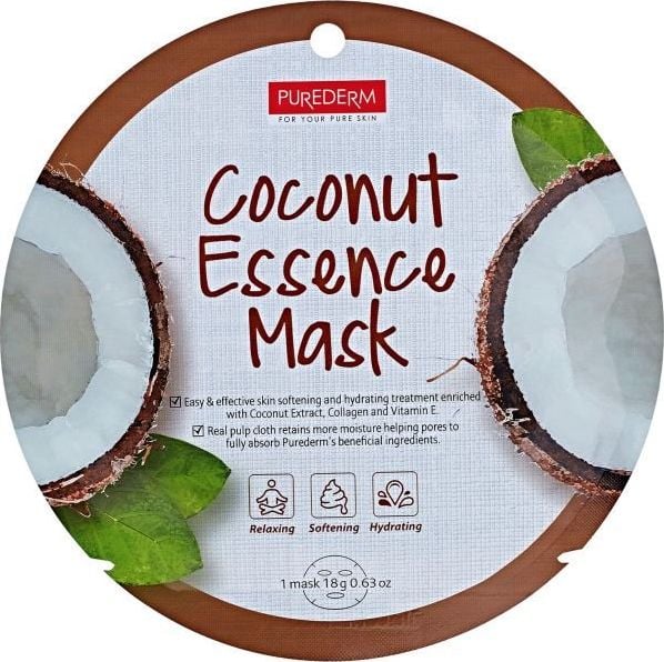 Face Mask Essence de nucă de cocos Mască Hidratantă 18g