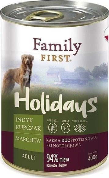 Family First FamilyFirst Curcan+Pui+morcovi adult 400g