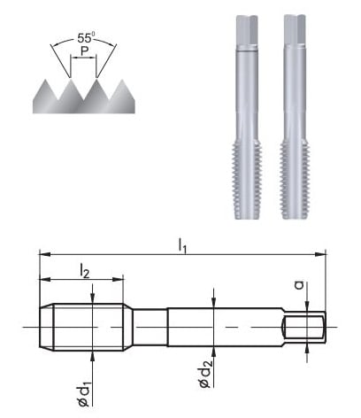 Taper 3/8 inch Manual „2p. (A1-220001-3129)