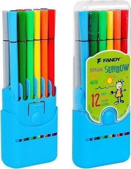FANDY Marker Sunbow 12 culori
