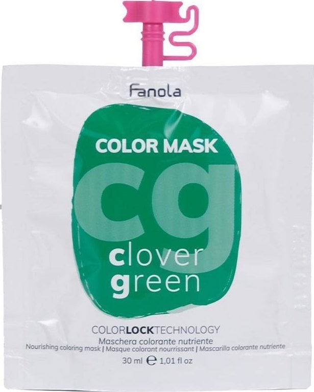 Fanola Color Mask maska koloryzująca do włosów Clover Green 30ml