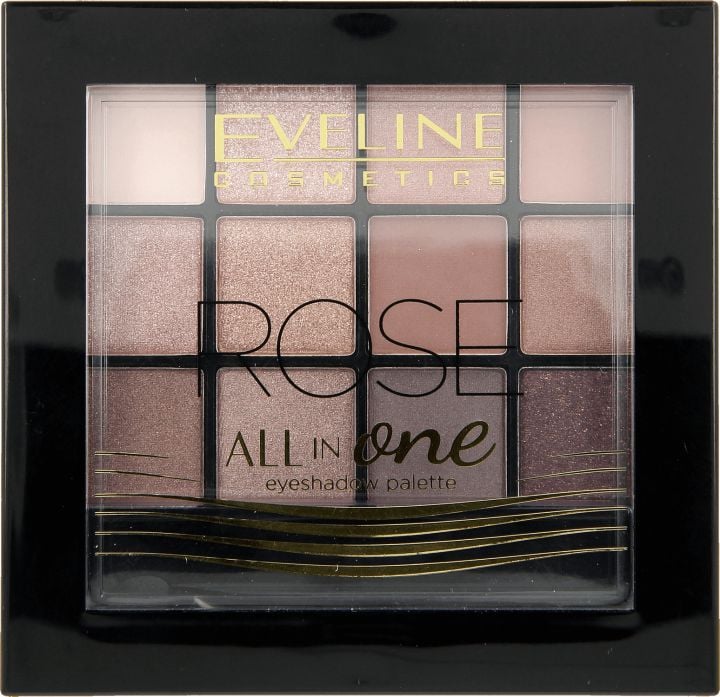 Fard de pleoape Eveline Cosmetics All in One - Rose