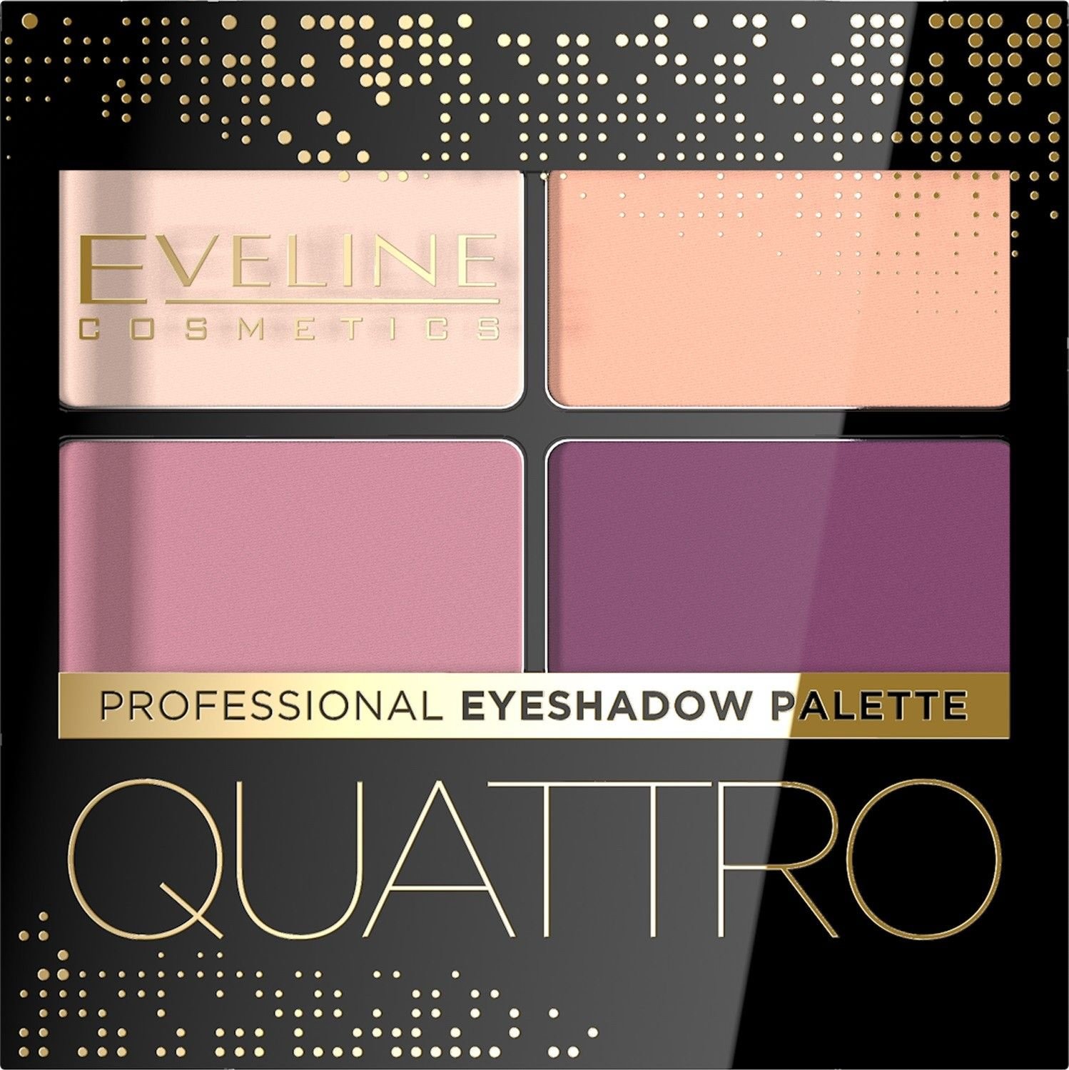 Fard de pleoape, Eveline Cosmetics, Quattro Eyeshadow, nuanta 03