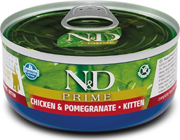 Farmina FARMINA N&amp;D CAT PRIME CHICKEN&amp;RODIA KITTEN 70g