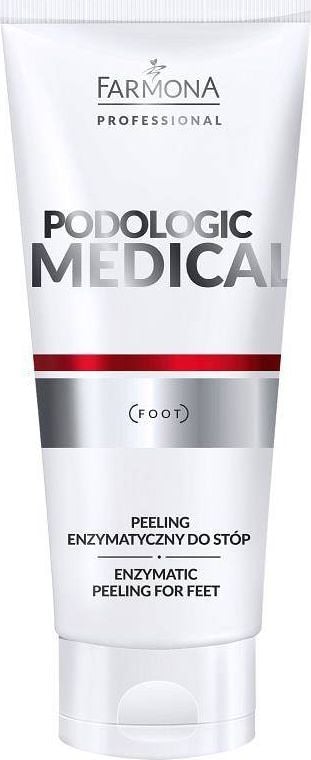 Peeling enzimatic Podologic Medical pentru picioare, Farmona, Acid hialuronic/Colagen, 200 ml