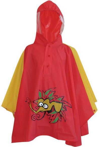 Pentru copii Poncho Red Olifant r. 92 (FSTR-67151-92)