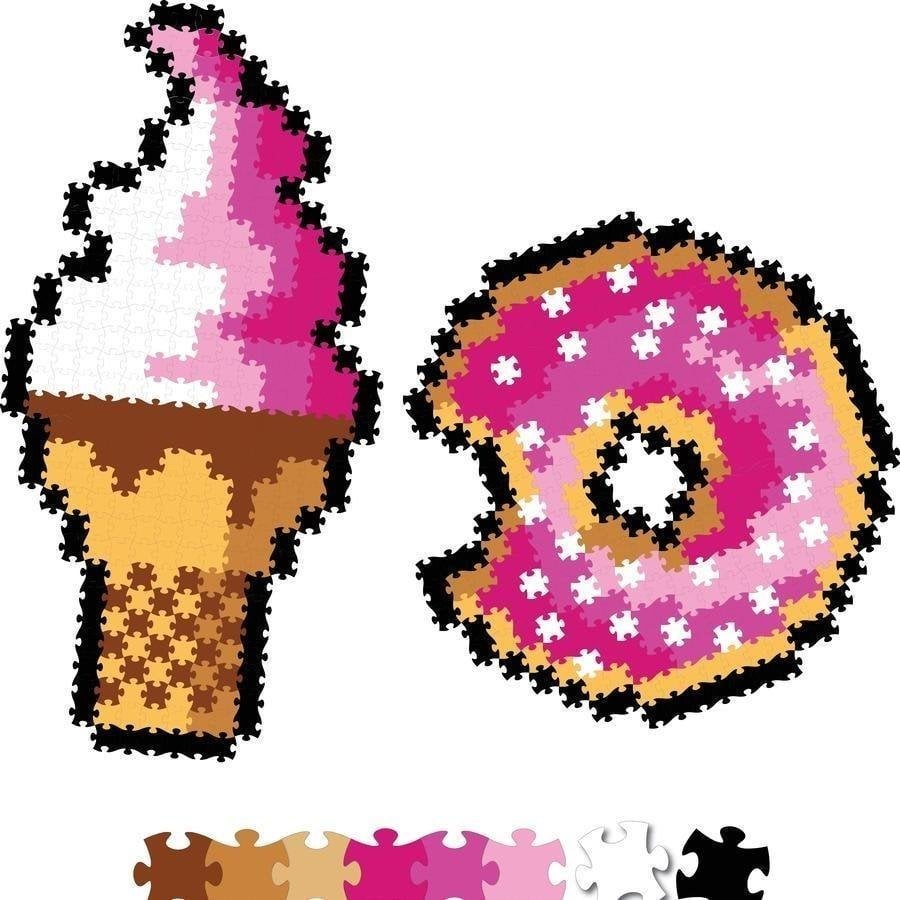 Fat Brain Toys Puzzle-uri Pixelki Jixelz 700 buc. - dulciuri