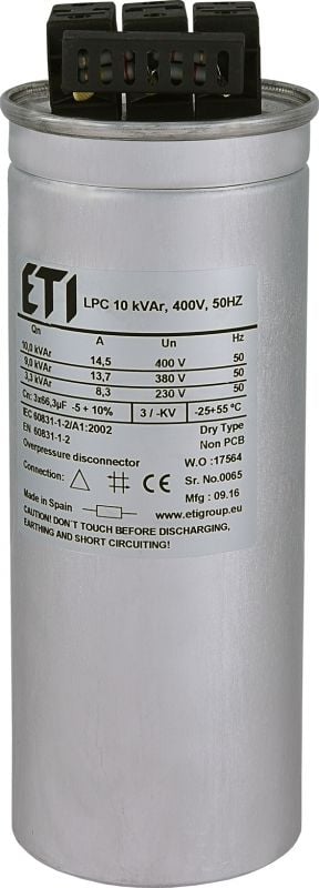 Faza condensator CP LPC 10 kVAr 400V 50Hz (004656750)