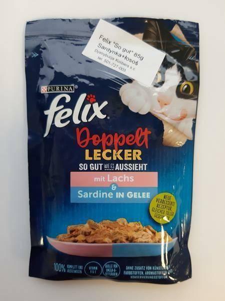 Felix FELIX DE 85g plic SO GUT SOMON+SARDINA /24