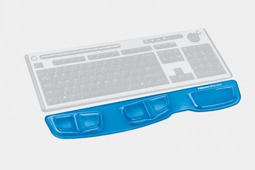 seria CRISTAL Health-V pad în fața tastaturii, albastru (9183101)