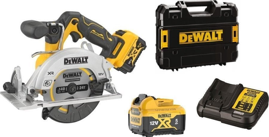 Ferăstrău circular Dewalt DCS512P2 12V 140mm