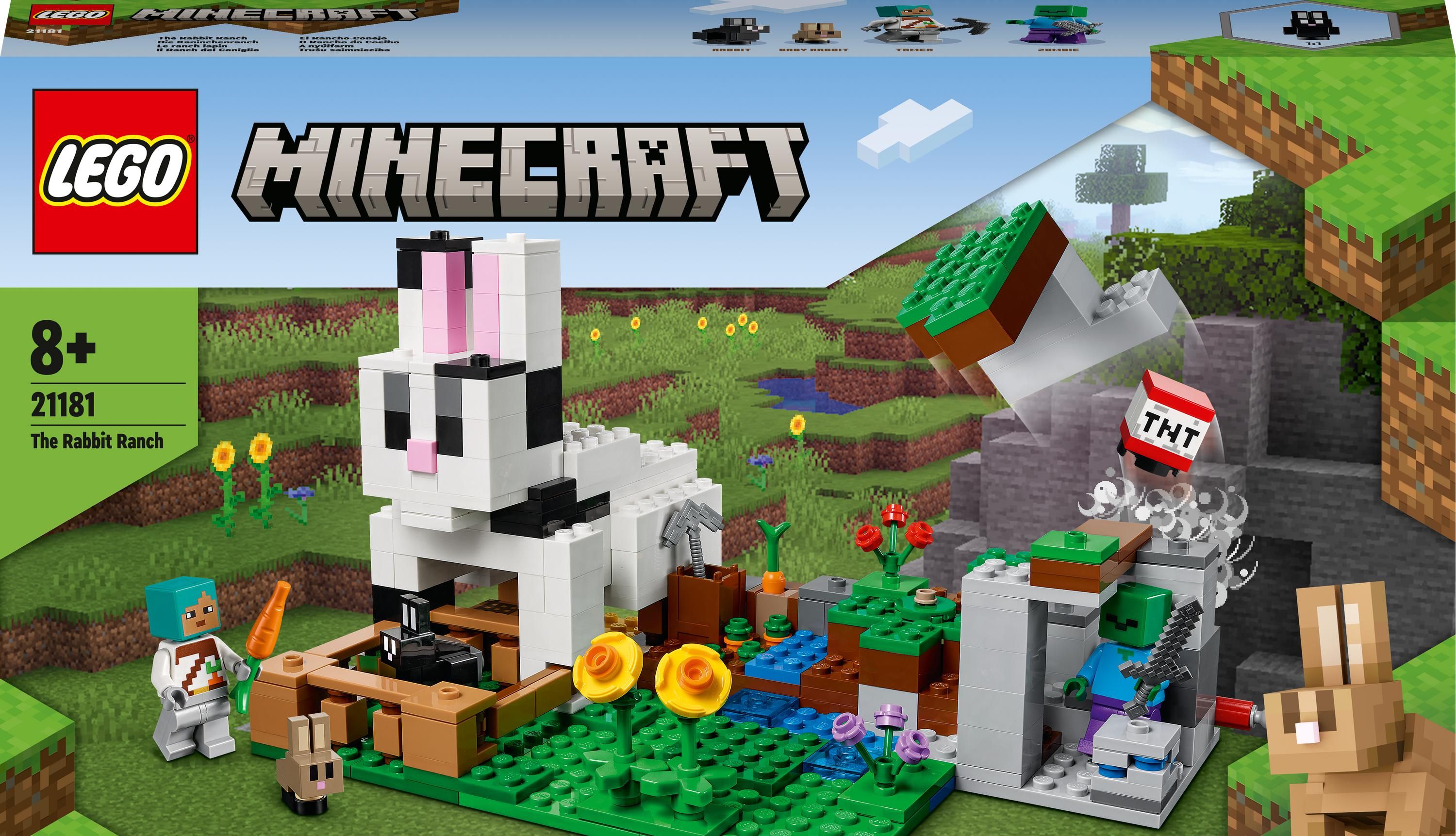 Ferma de iepuri LEGO Minecraft (21181)