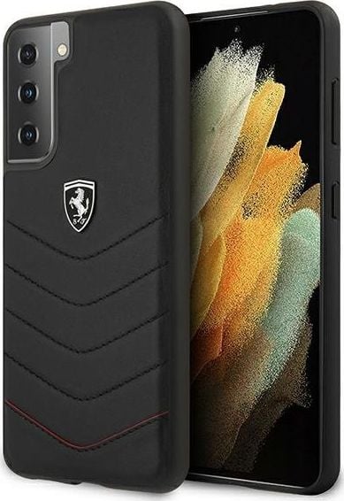 Ferrari Ferrari FEHQUHCS21MBK S21+ G996 czarny/black hardcase Off Track Quilted