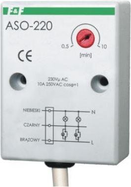 Comutator 10A Scara 0,5-10min 110V cu un cablu de conectare (0,5 m ASO-110)