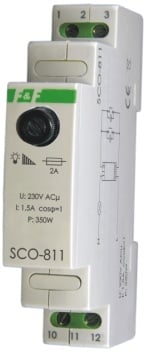 F&F Dimmer de iluminat SCO-811 fără memorie 230V AC 350W gri SCO-811