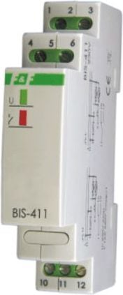 Releul bistabil on / off 1P 16A separate 100-265V AC (230V BIS-411i)